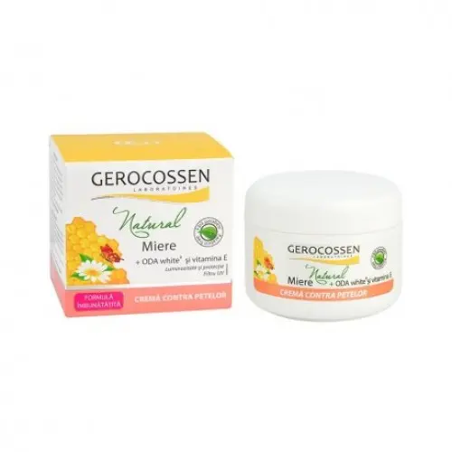 Gerocossen crema contra petelor Natural miere,100ml Zephyr Labs