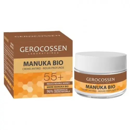 Gerocossen Manuka Bio crema riduri profunde 55+, 50ml Zephyr Labs
