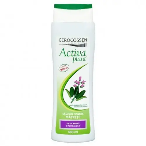 Gerocossen sampon antimatreata Activa plant, 400ml Zephyr Labs
