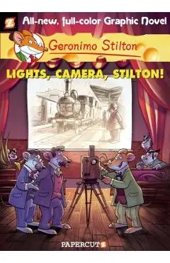 Geronimo Stilton Graphic Novels #16: Lights, Camera, Stilton! - Geronimo Stilton