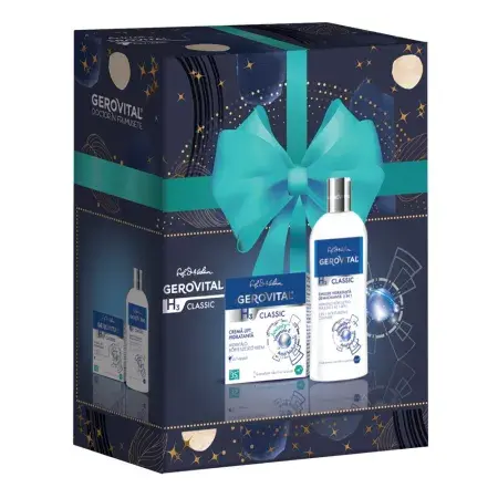 Gerovital H3 Classic caseta 44400 (Emulsie demachianta 200ML + Crema lift hidratanta 50ml) 1 pach. Farmec
