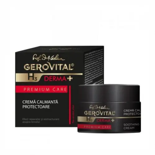 Gerovital H3 Derma+ Premium Care crema calmanta protectoare 50ml Zephyr Labs