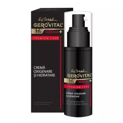 Gerovital H3 Derma+ Premium Care crema oxigenare si hidratare, 30ml 4780 Zephyr Labs