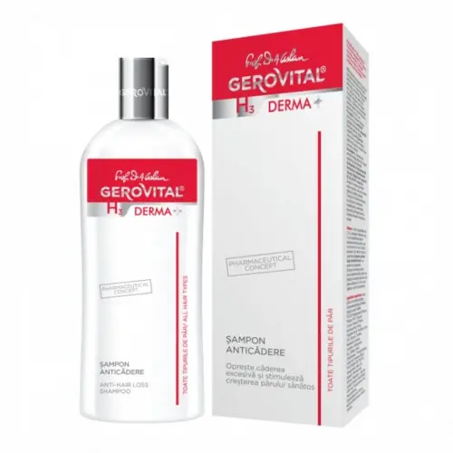 Gerovital H3 Derma+ sampon anticadere 200ml Zephyr Labs