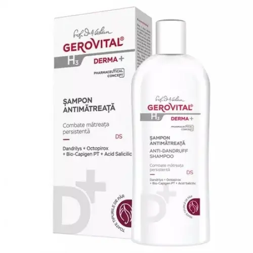 Gerovital H3 Derma+ sampon antimatreata, 200ml 393 Zephyr Labs