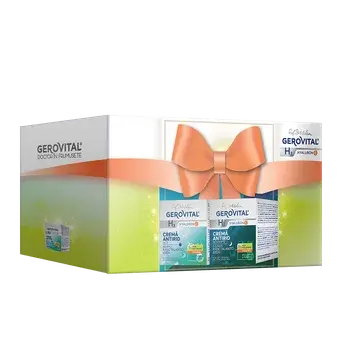 Gerovital H3 HyaluronC caseta 44600 (Crema antirid zi 50ml + Crema antirid noapte 50ml) 1 pach. Farmec