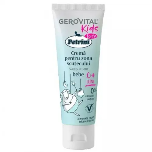 Gerovital Kids Petrini forte crema pentru zona scutecului, 50ml 7520 Zephyr Labs