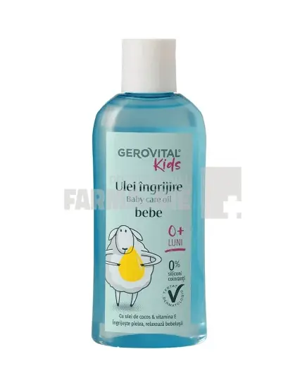 Gerovital Kids Ulei ingrijire bebe 150 ml
