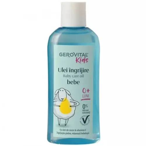 Gerovital Kids ulei ingrijire bebe, 150ml 7540 Zephyr Labs