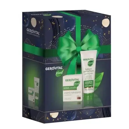 Gerovital Plant caseta 40890 ( Balsam demachiant 100ML + Crema hidratanta 50ml) 1 pach. Farmec