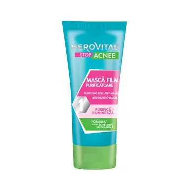 Gerovital Stop Acnee Masca film purificatoare 100 ml