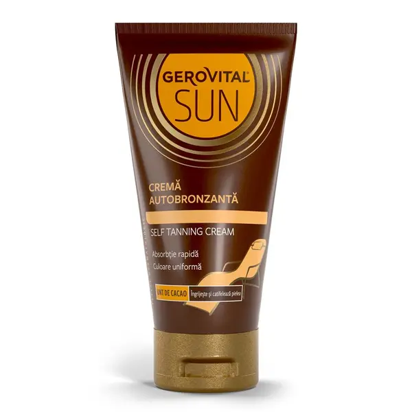 Gerovital Sun Crema Autobronzanta, 150ml, Farmec