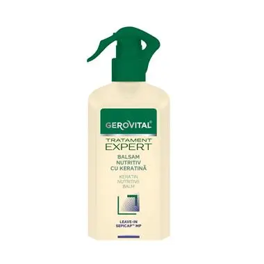 Gerovital Tratament Expert Balsam nutritiv cu Keratina Leave-in 150 ml