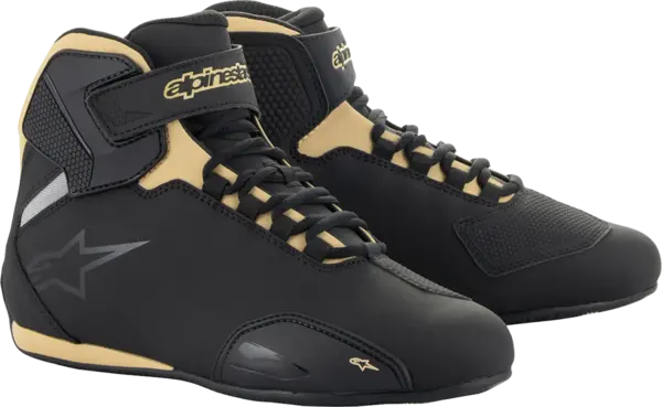 Ghete Alpinestars Sektor, culoare negru auriu, marime 38