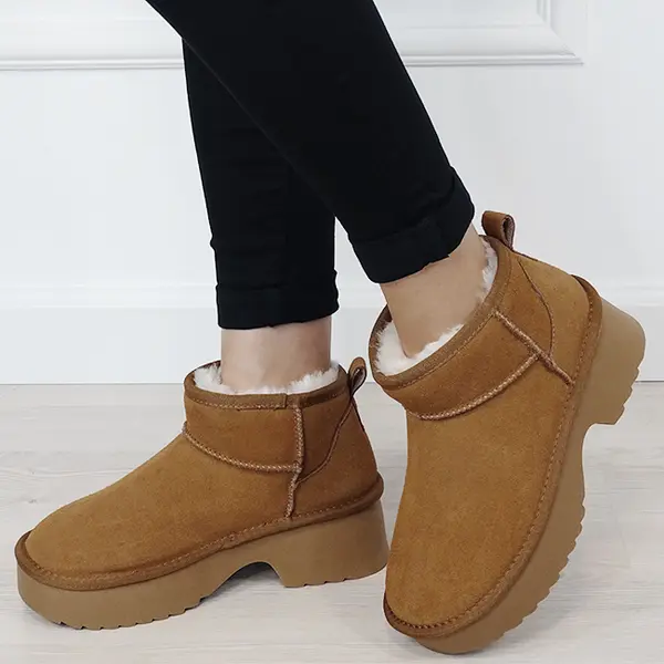 Ghete camel din piele naturala W5878 114