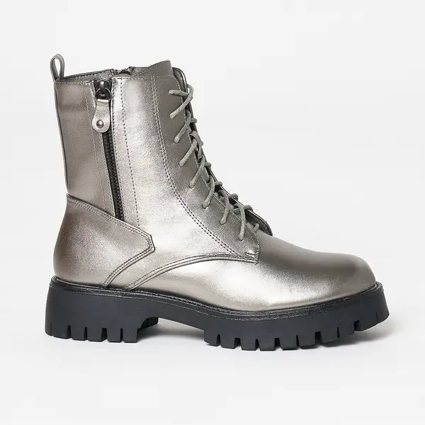 Ghete dama din Piele Ecologica CRL0625PEWTER