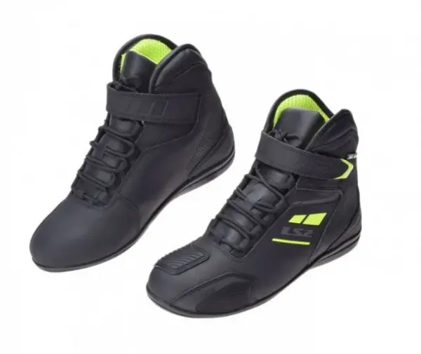 Ghete moto LS2 Garra Man Boots WP, marime 45, culoare negru verde
