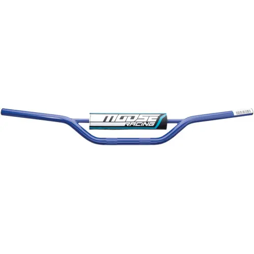 Ghidon otel MOTO, Steel CR Low 22mm, MooseRacing, culoare albastru