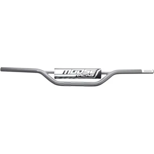 Ghidon otel MOTO, Steel CR Low 22mm, MooseRacing, culoare gri