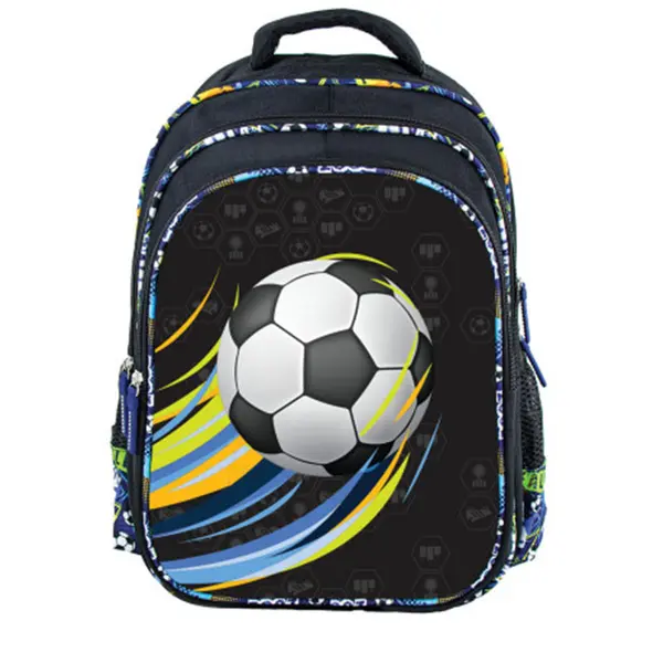 Ghiozdan 3D Football, 38x35x20 cm S-Cool