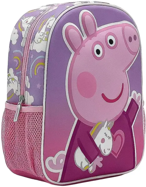 Ghiozdan 3D pentru grădiniță Cerda Peppa Pig