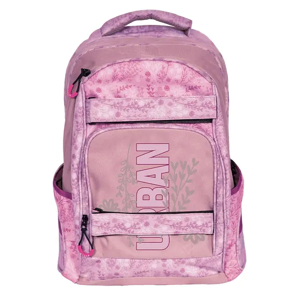 Ghiozdan anatomic compartiment laptop, Urban Naturally Lilac, 46x31x16 cm, S-Cool