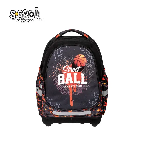 Ghiozdan anatomic Street Ball, 39x38x19.5 cm, S-Cool