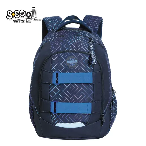 Ghiozdan anatomic Urban, maze, 43x29x22 cm, S-COOL
