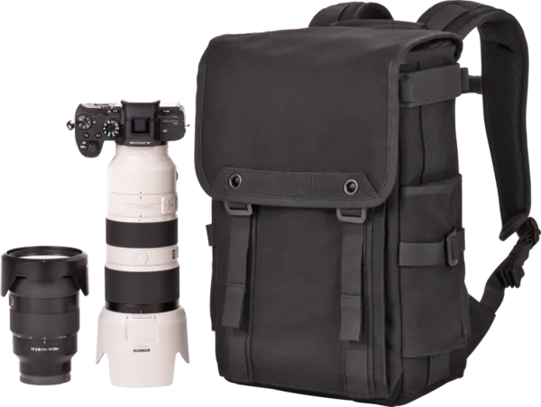 Ghiozdan aparat foto, obiective, flash, Think Tank Retrospective Backpack 15, Black