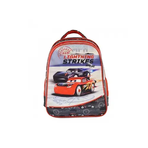 Ghiozdan Cars DCS16235, 3 compartimente, 34 x 20 x 42 cm