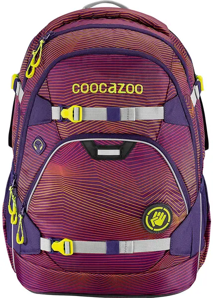 Ghiozdan Coocazoo ScaleRale - Sonic Purple, cu 2 compartimente