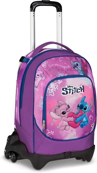 Ghiozdan cu roți Seven - Lilo & Stitch, You Are Magical