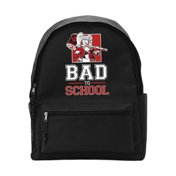 Ghiozdan DC Comics - Harley Quinn - Bad to School