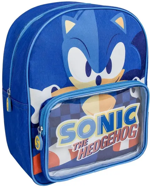 Ghiozdan de grădiniță Cerda Sonic - Cu buzunar transparent