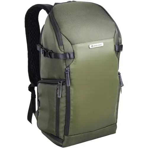 Ghiozdan foto Vanguard VEO SELECT 46BR GR, 18 L, Universal camere foto, Depozitare DSLR/Mirrorles, Pana la 6 lentile, Blit si accesorii, Buzunar laptop 13inch (Verde)