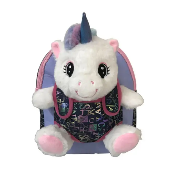 Ghiozdan gradinita Baby Animals, Unicorn, 28x23x8 cm S-Cool
