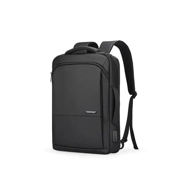 Ghiozdan Mark Ryden, compatibil cu laptop 15.6 inch, tableta 9.7 inch, full impermeabil, port USB si micro USB, antifurt, 3 modalitati de purtare, unisex, curea pentru umar, negru