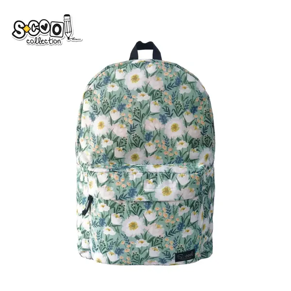 Ghiozdan neechipat Classic, S-COOL Flowers
