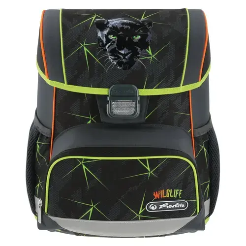 Ghiozdan neechipat Herlitz Loop motiv Wild Life, 31 x 37 x 22 cm, Poliester