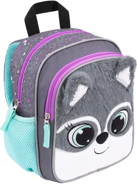 Ghiozdan pentru gradiniță Bambino Premium Racoon - Cu 1 compartiment