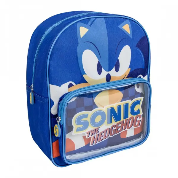 Ghiozdan pentru gradinita Sonic the Hedgehog,1 compartiment, 25x12x30 cm