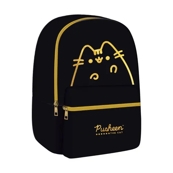 Ghiozdan pentru gradinita St. Majewski Pusheen,negru,28 22 13 cm
