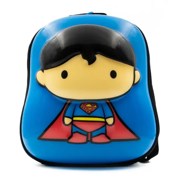 Ghiozdan pentru gradinita Superman 3D,1 compartiment, 29x15x35 cm