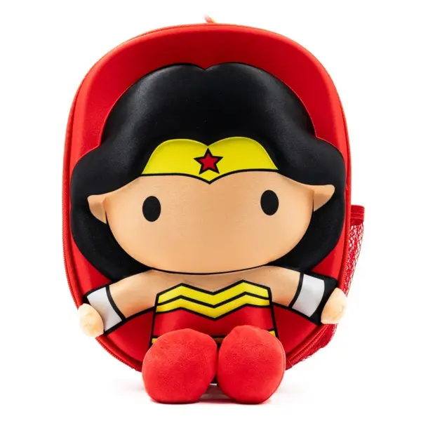 Ghiozdan pentru gradinita Wonder Women 3D,1 compartiment, 23x14x30 cm