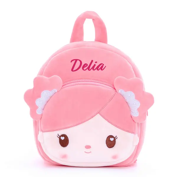 Ghiozdan personalizat Bombonica Roz