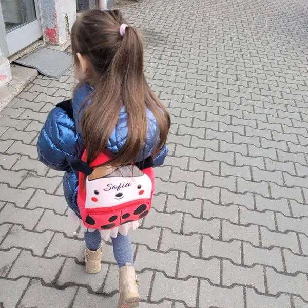 Ghiozdan personalizat Buburuza