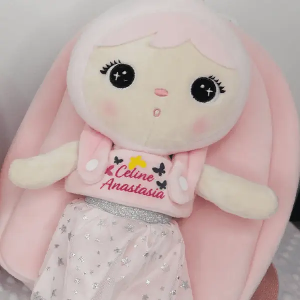 Ghiozdan personalizat Ingeras Roz