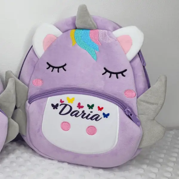Ghiozdan personalizat Unicornul Fermecat