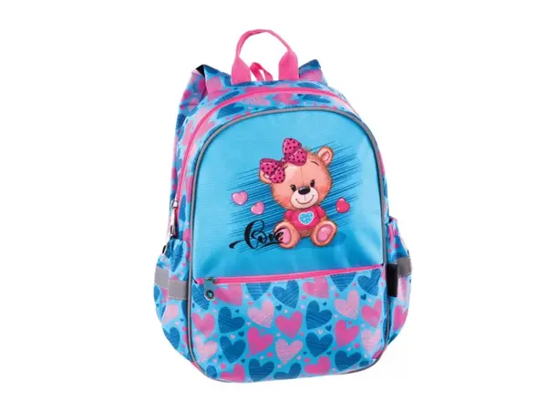 Ghiozdan Pulse Junior Teddy pentru clasa pregatitoare si clasa I, 35x28x12 cm