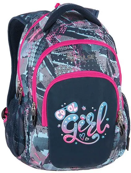 Ghiozdan Pulse Teens - Happy Girl, 23 l
